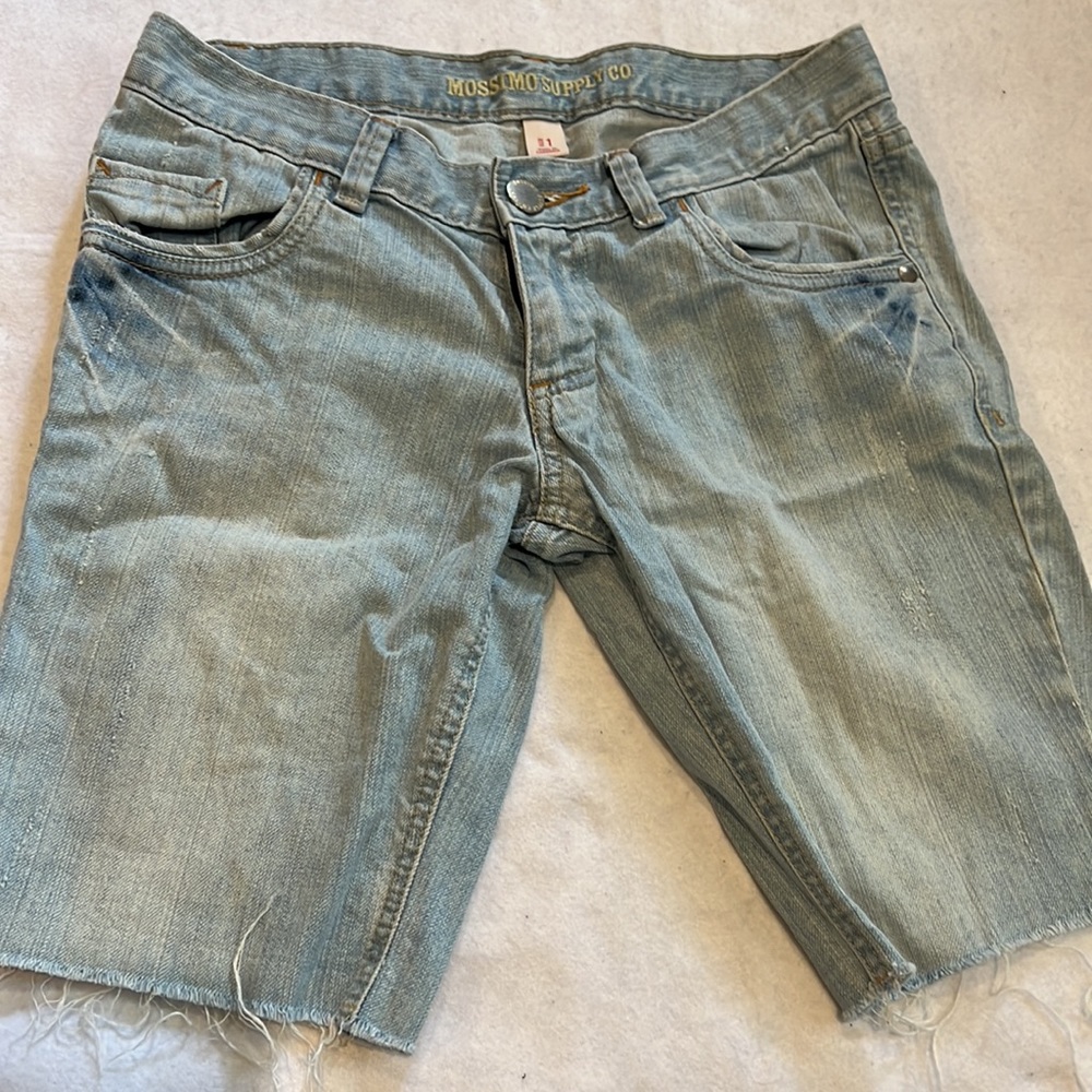 Mossimo size 1 light denim Bermuda shorts